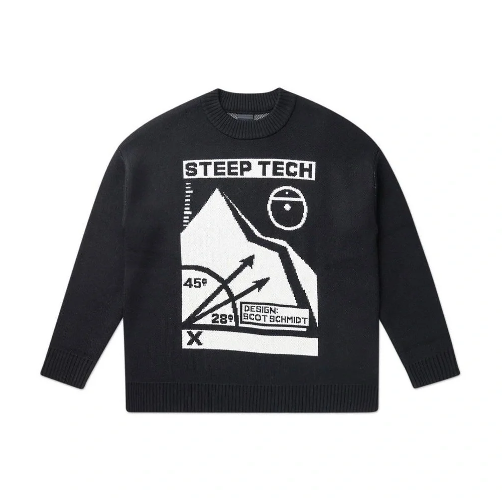 North face black label sweater Fleece sweatshirt scot Schmidt